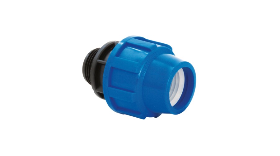 Racord compresiune PeHD 20x1/2 FE, filet exterior Poliext - Prompt Service