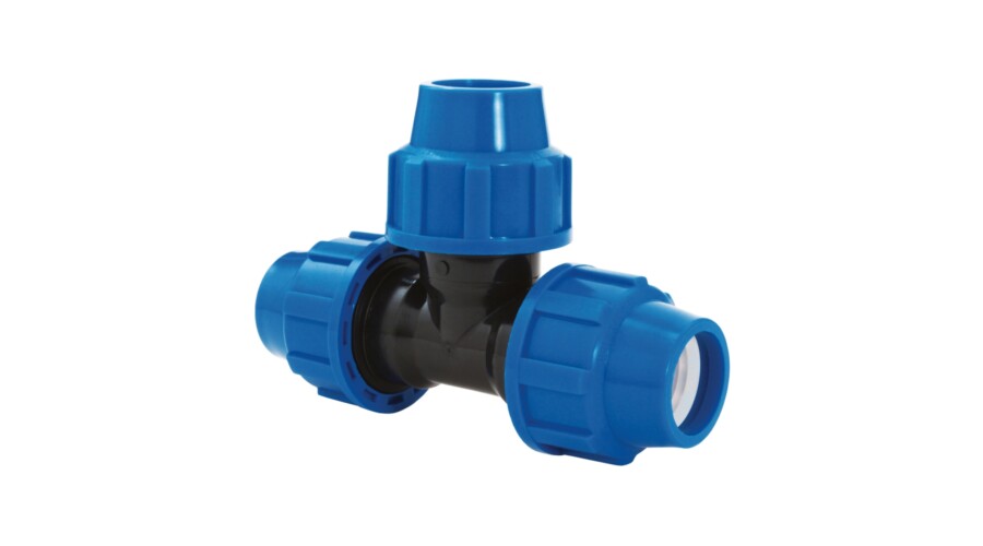 Teu compresiune PeHD D 20 mm Poliext - Prompt Service