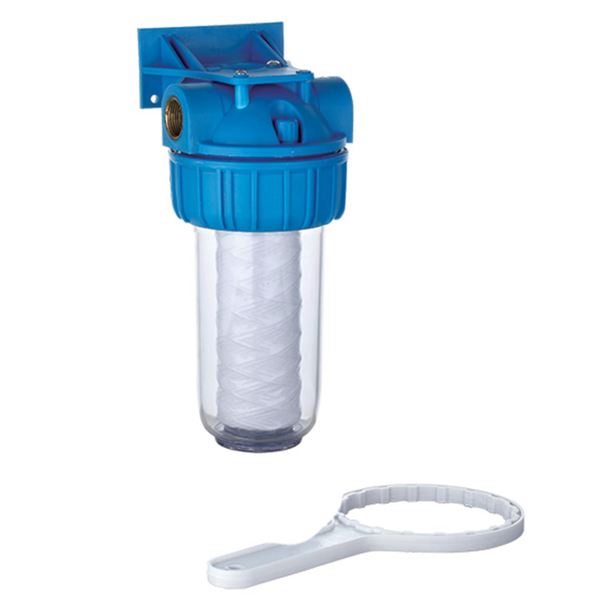 Filtru apa potabila Everline, racord 3/4 FF, cartus bumbac, EWF-F34/5 - Prompt Service