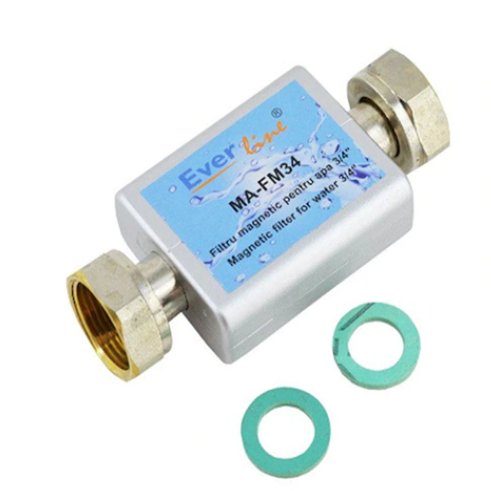 Filtru magnetic Everline 3/4" FI, filtru anticalcar