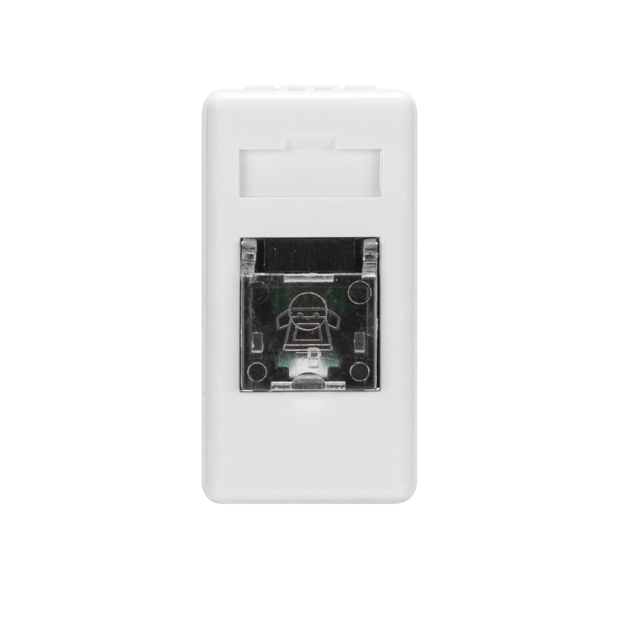 Priza telefon incastrata RJ11 Gewiss, 1 modul, GW20251 - Prompt Service