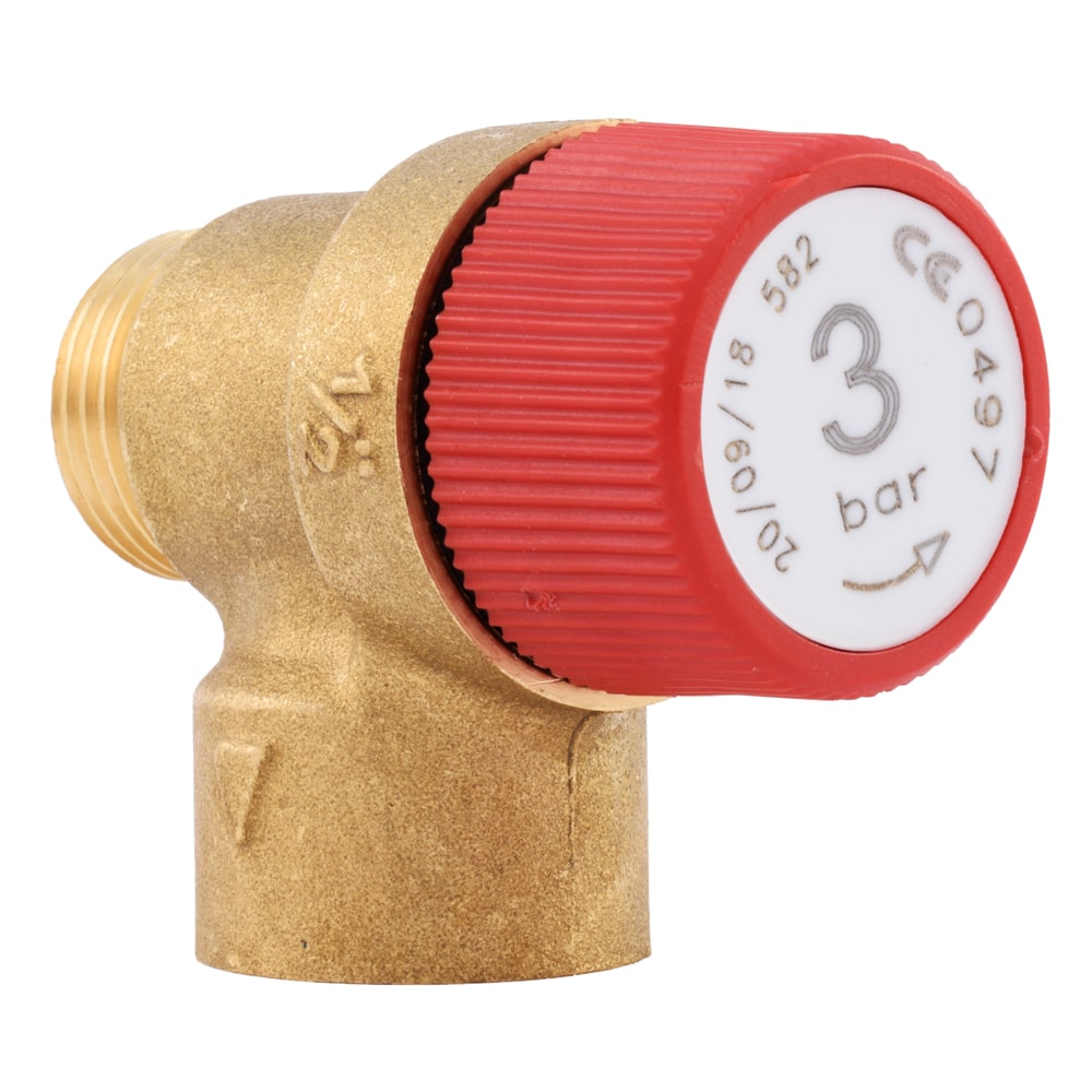 Supapa siguranta 3 bar pentru centrala termica Ariston Dia 24 si Genus 27 BI, cod piesa 571004 - Prompt Service