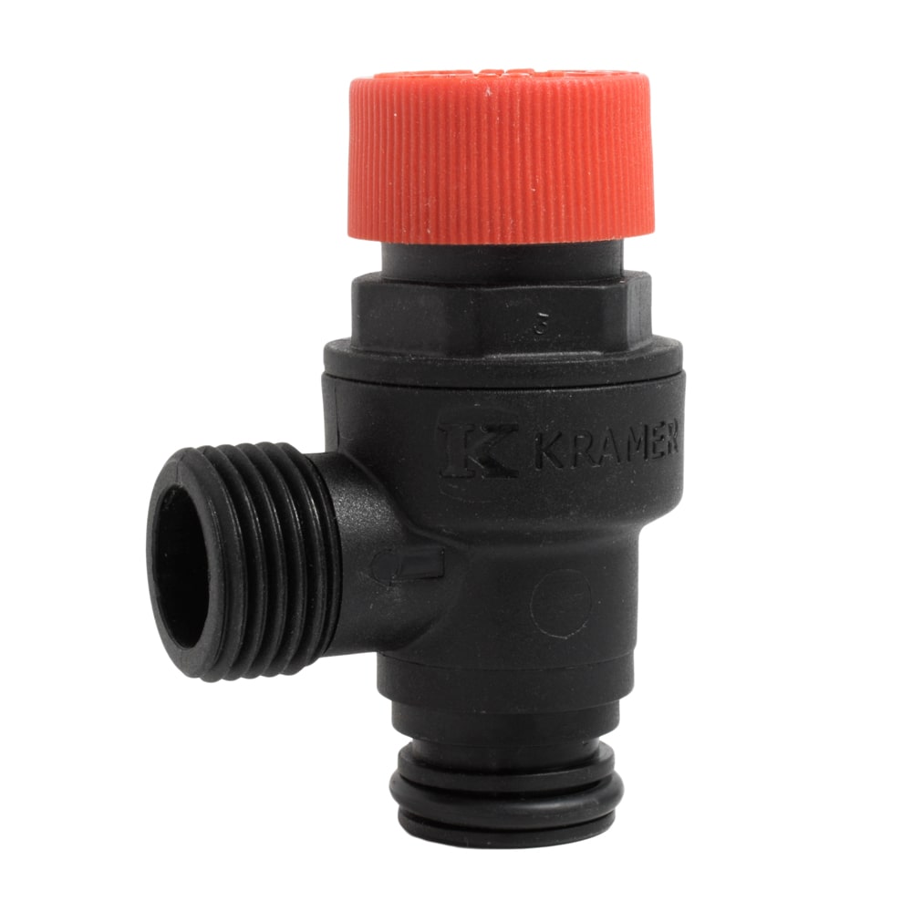 Supapa siguranta 3 bar Kramer 1/2 filet exterior o-ring, compozit - Prompt Service