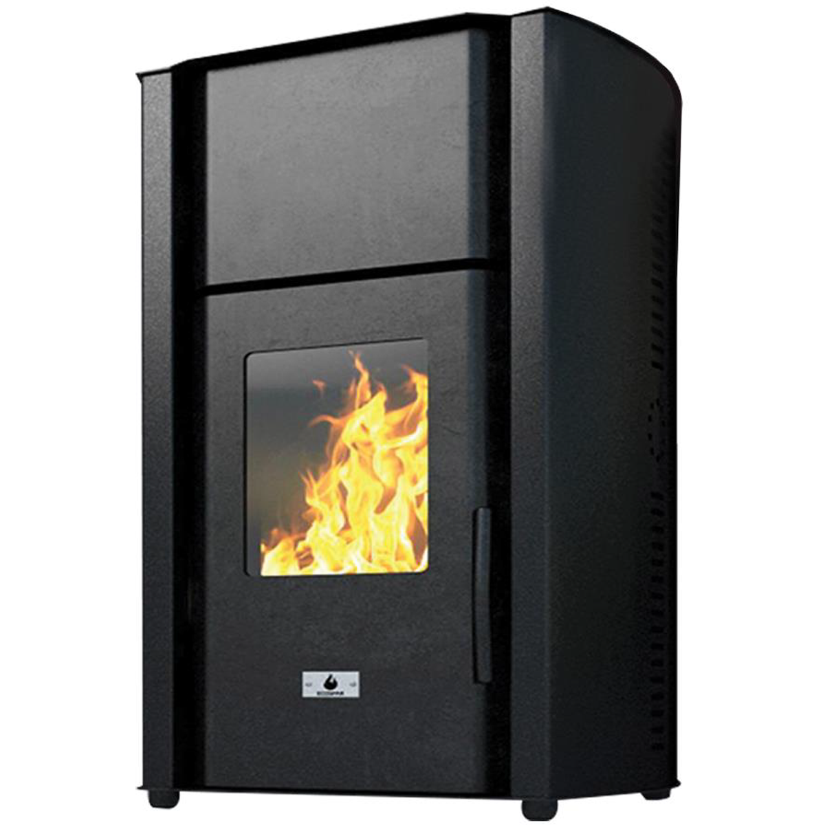 Centrala termica pe peleti TermoLife Sofia 25 kW, centrala tip termosemineu pe peleti - Prompt Service