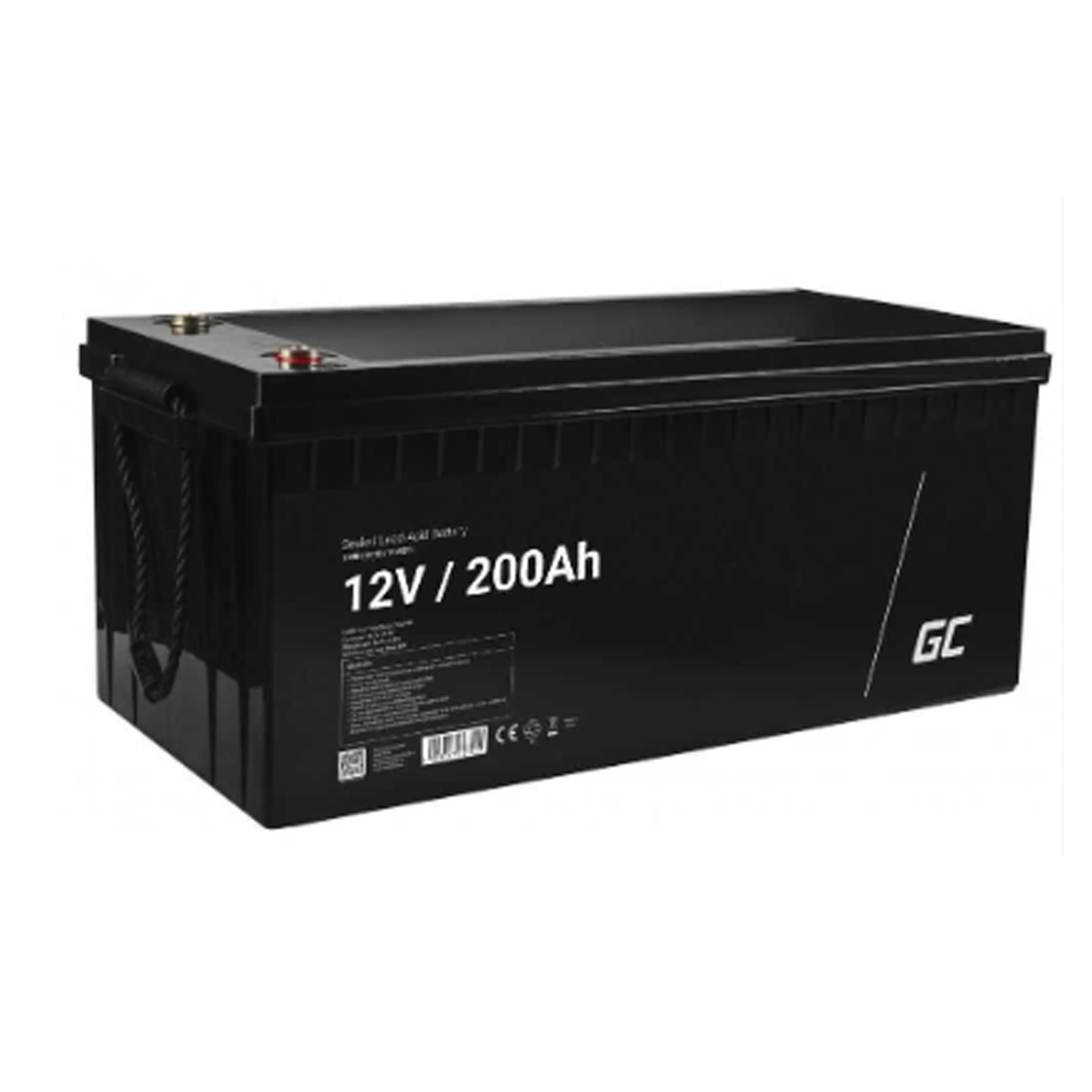 Acumulator plumb acid GreenCell 12V 200AH, terminal M8, AGM33 - Prompt Service