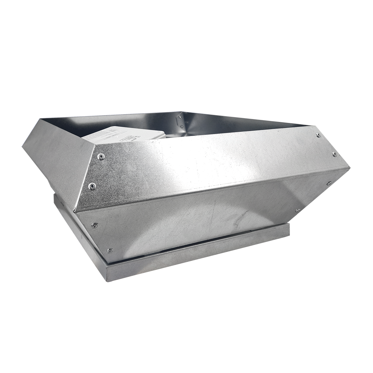 Ventilator industrial de acoperis Dospel WDD 250, debit aer 1600 m³/h, corp otel galvanizat - Prompt Service