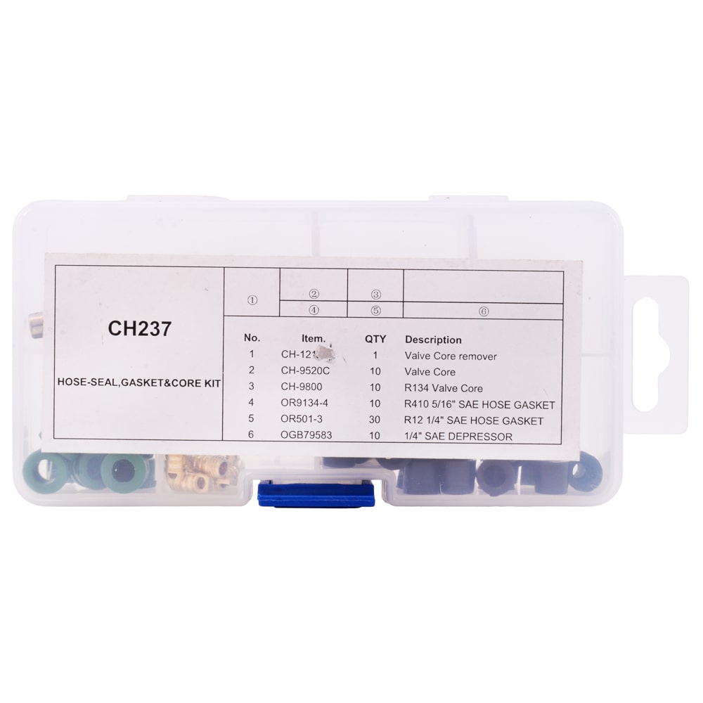 Set garnituri si ventile aer conditionat CH237, freon R134a, R410a si R12 Prompt Service Clima - Prompt Service