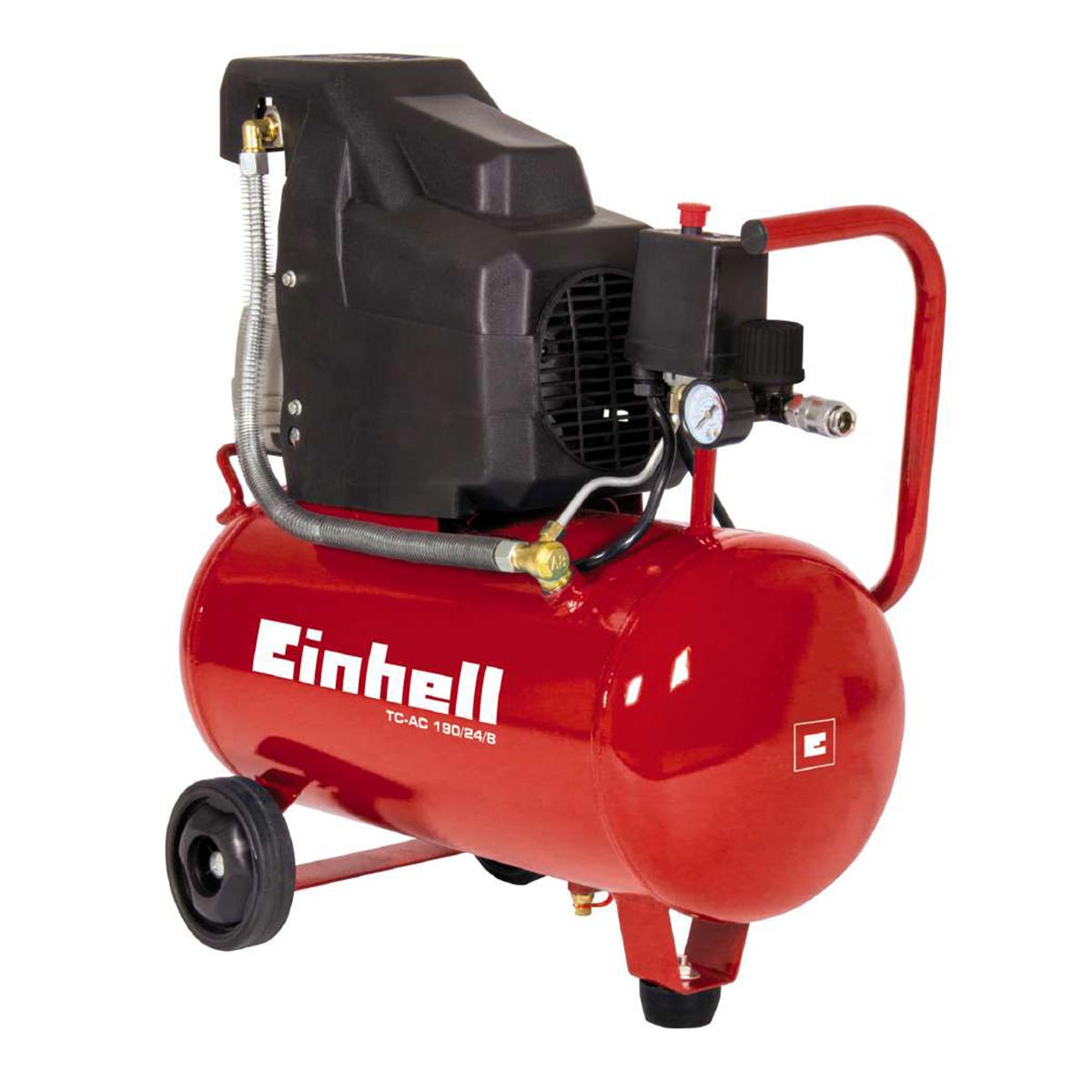 Compresor aer cu ulei, Einhell, TC-AC 24 L, 8 bar, 165L /min - Prompt Service