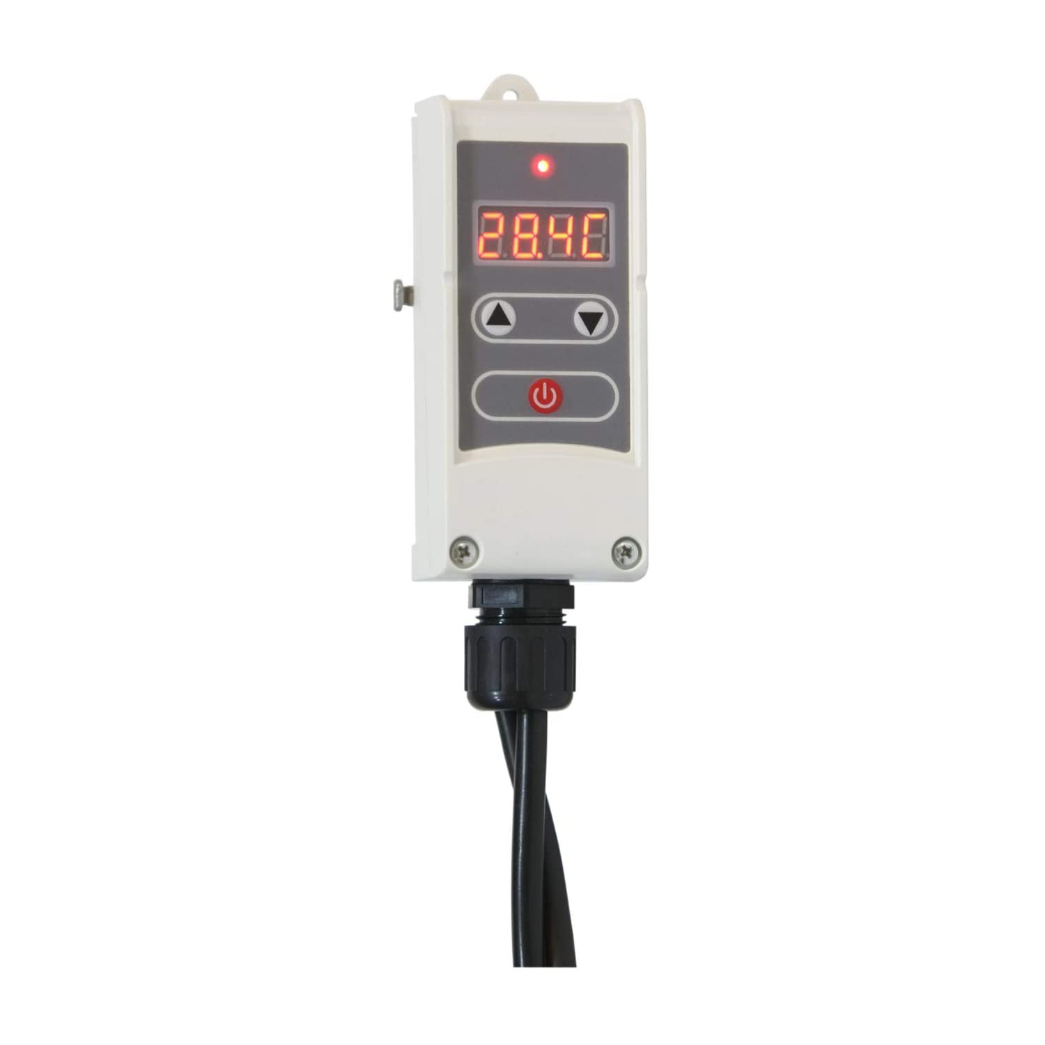 Termostat digital cu senzor contact Computherm WRP-100GD, Control pompa circulatie, Functie anti-inghet, - Prompt Service