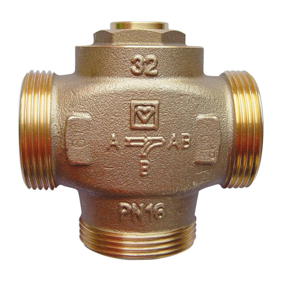 Vana termostatica de amestec 3 cai Herz Teplomix 1 1/2", corp alama Herz Armaturen - Prompt Service