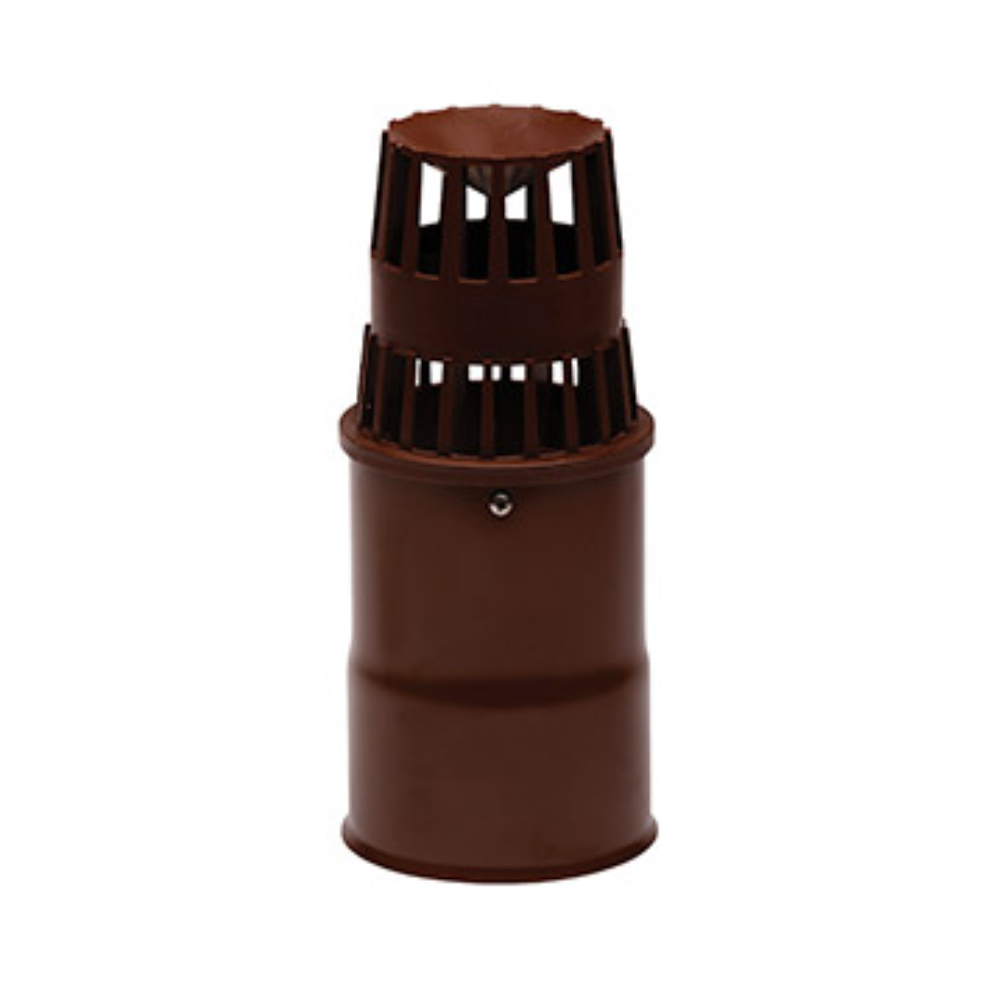 Capat pentru terminatie verticala evacuare gaze arse ATI WM45-810PA, diametru 80 mm, Maro - Prompt Service