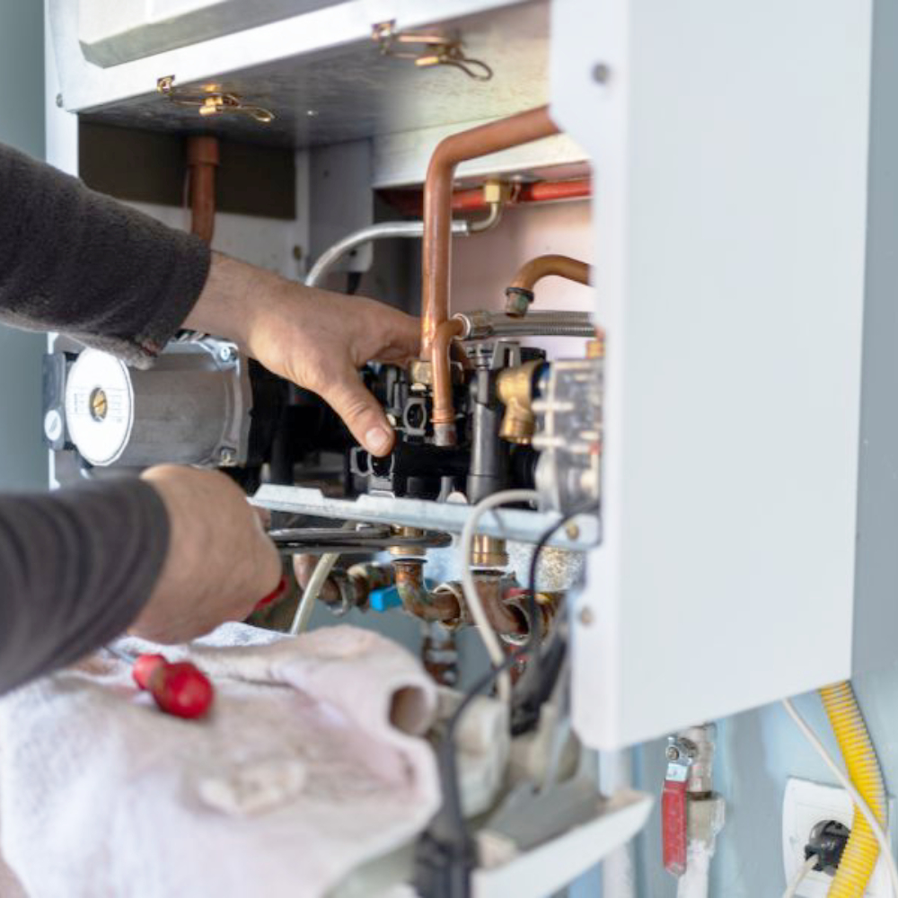 Spalare chimica centrala termica clasica/condensare schimbator secundar 24-35 kW Prompt Service Clima - Prompt Service