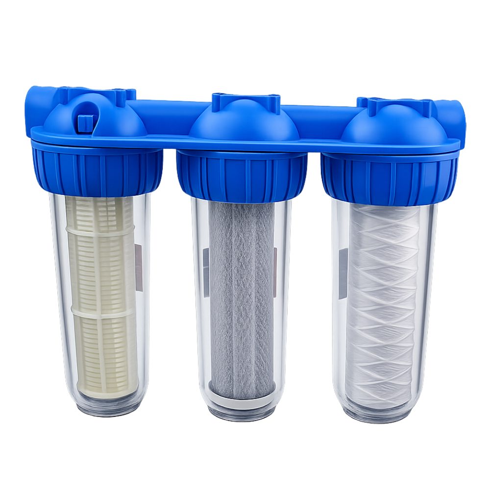 Filtru apa potabila Everline, 3 filtre, 3/4 FF - Prompt Service