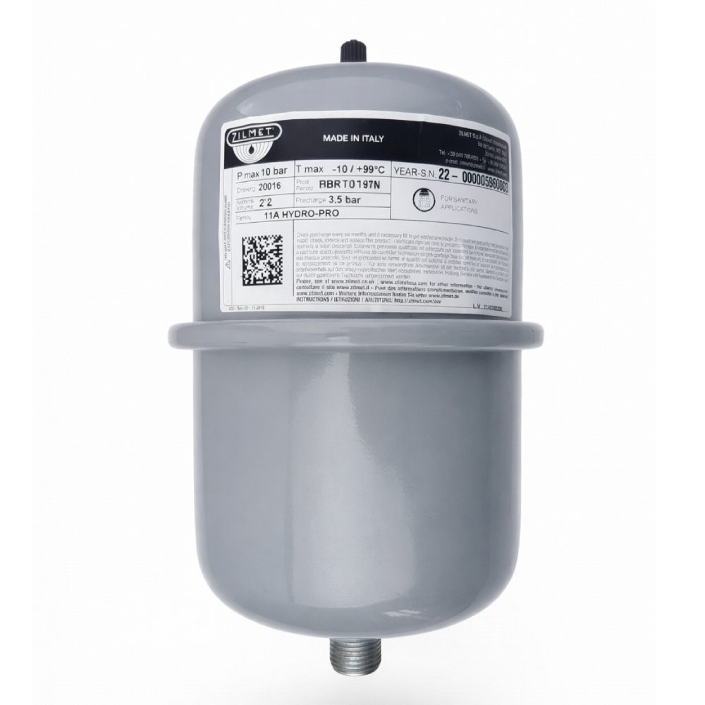 Vas expansiune 2 litri centrala termica Immergas Zeus Superior, cod piesa 1.036126 (1.028607)