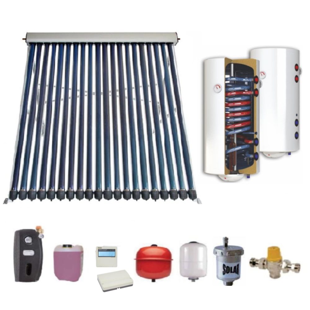 Pachet solar cu panou vidat Sontec pentru 1 - 2