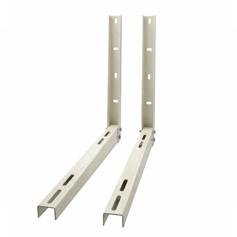 Set console AC rabatibile metal albe 500 x 630   (setul contine 2 brate)