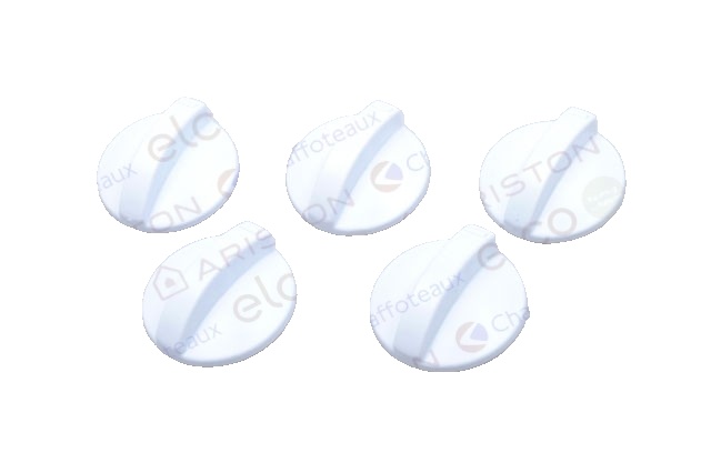 Buton Alb pentru centrala termica Ariston NECTRA 2.18 CF N EXP. cod piesa 61010254