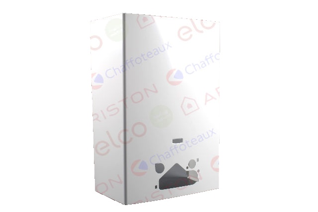 Carcasă Faţă pentru instant pe gaz Ariston FAST 14 CF E, FLUENDO 14CF P NAT AF cod piesa 61313208