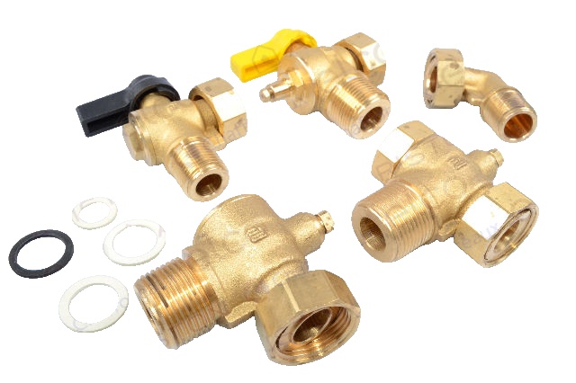 Set Robinet pentru centrala termica Ariston MINIMA MX2 30 FF NG cod piesa 61313537