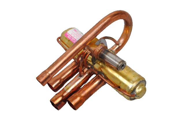 Robinet 4-căi Stf-02 pentru aer conditionat si pompa de caldura Ariston A-IMW18-OEX, A-IMW18-OMX cod piesa 65073630