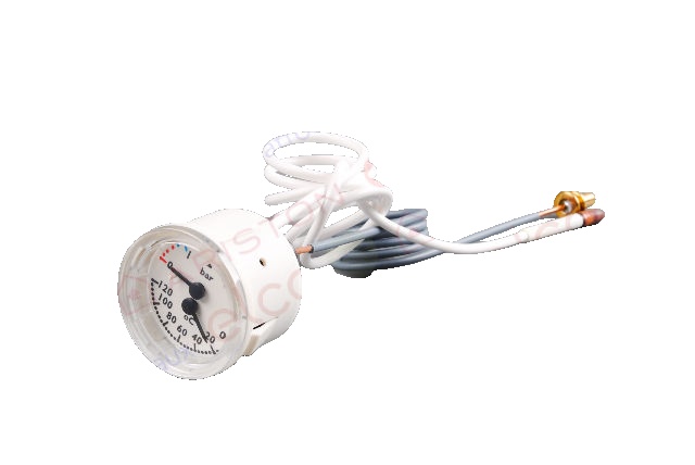 Termo-manometru pentru centrala termica Ariston CITY 24 MFFI MET-UNO, TREND 24 MCSI met. cod piesa 65100757