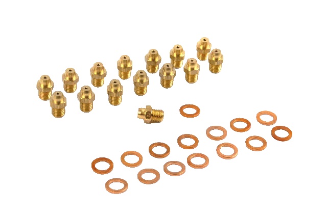 Set Complet Duza Arzător (gn) pentru boiler pe gaz si centrala termica de pardoseala Ariston cod piesa 65100771