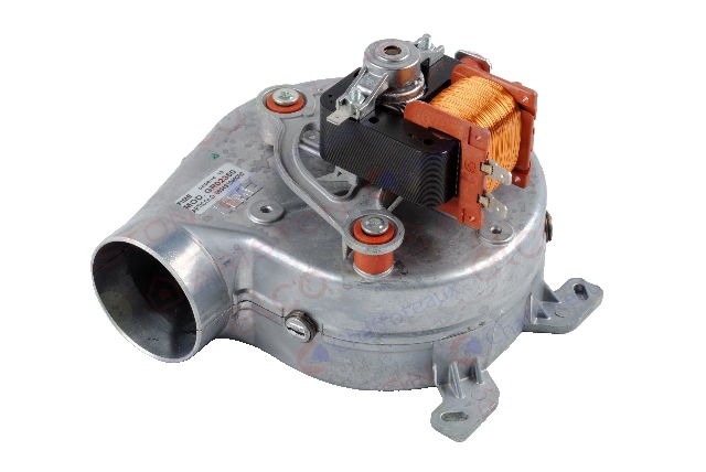 Ventilator pentru boiler pe gaz si centrala termica de pardoseala Ariston MICROGENUS PLUS SYSTEM 28 RF, SELECTA 28 MFFI MET cod piesa 65101428