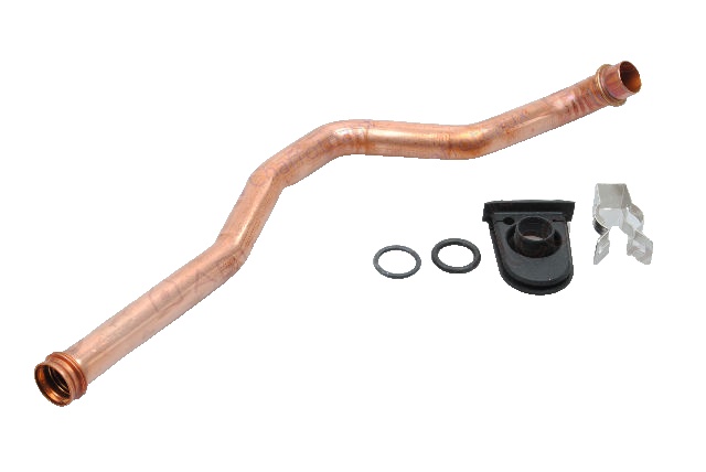 Conductă (tur C.h. - Cu) pentru centrala termica de pardoseala Ariston CLAS 24 FF LPG, CLAS EVO 24 FF NG cod piesa 65106309