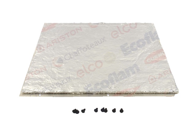 Radiation Placă Spate Complet pentru centrala termica Ariston R306 ECS cod piesa 65108052