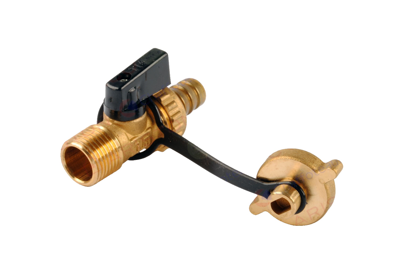 Robinet Umplere Şi Golire 1/2 pentru centrala termica de pardoseala Ariston KIT RACORDURI HIDR. 200-2, KIT RACORDURI HIDRAULICE 300 cod piesa 65110282