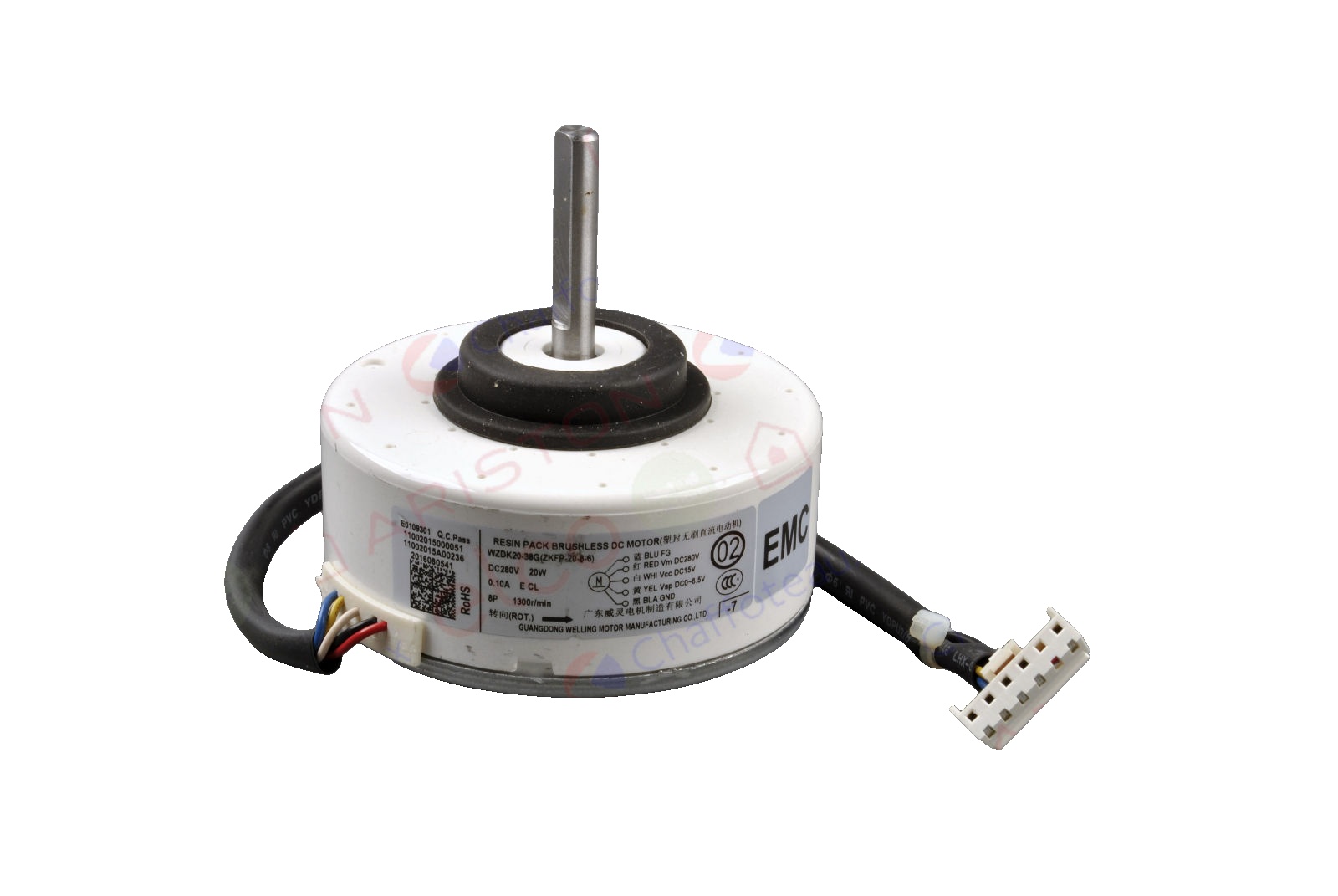 Motor Ventilator pentru aer conditionat Ariston NEVIS EVO R32 25 UD0-I cod piesa 65115939