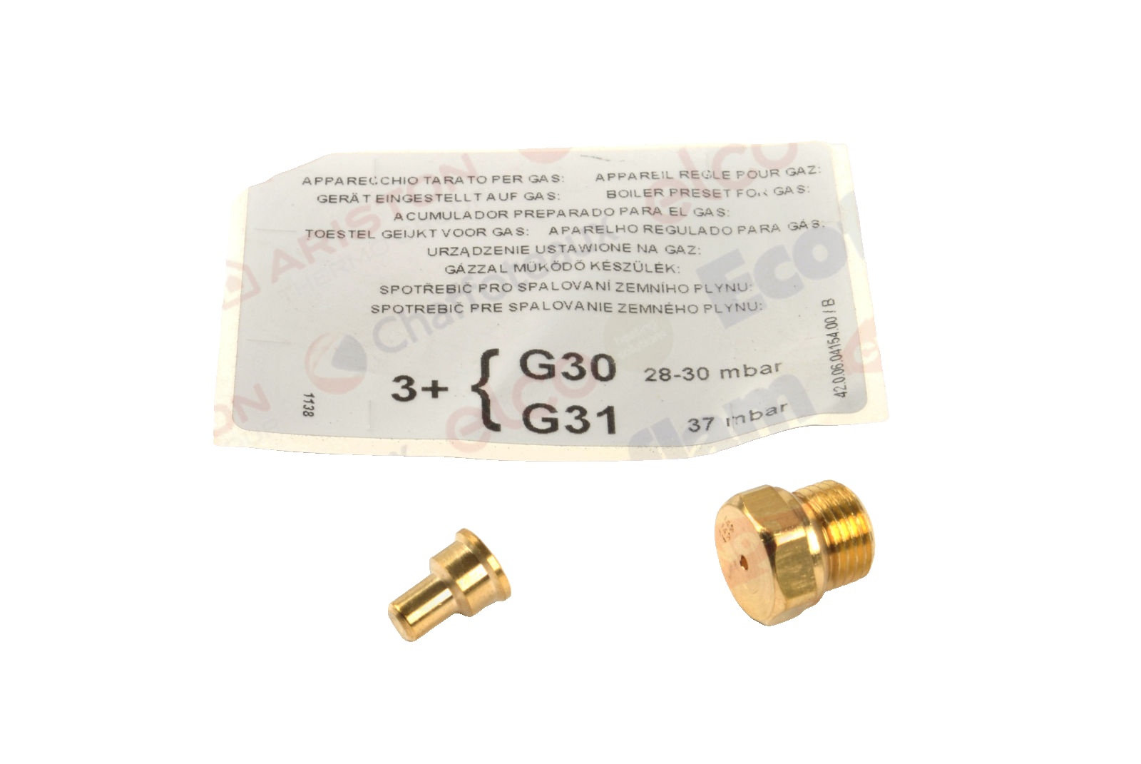 Trasformazione Gaz G31 pentru boiler pe gaz Ariston SGA X 120 cod piesa 65117899
