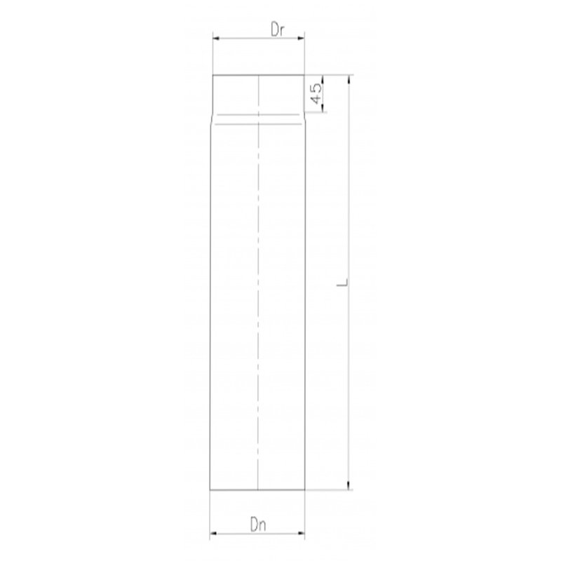 Tub evacuare gaze Victoria DT 150/250 - imagine 2