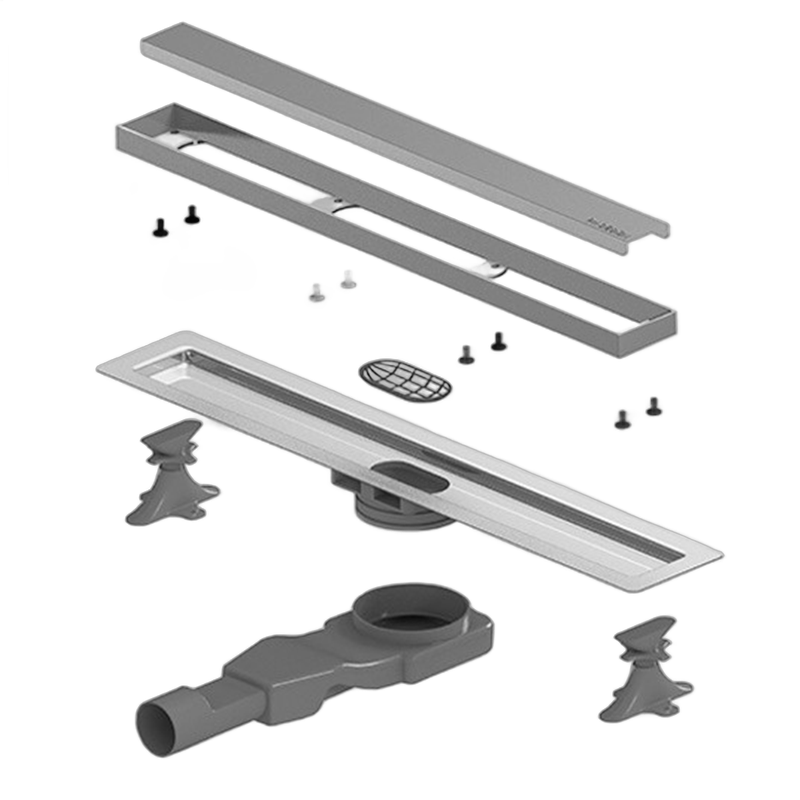 Rigola dus Wirquin Flat Linear, 40 mm, filtru par, 30950218 - imagine 2