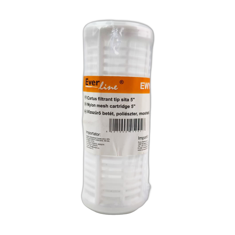 Cartus filtrant tip sita, lungime 5″ Everline, EWY-CS5 - poza fata