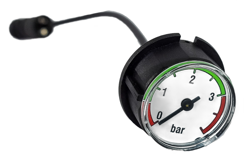 Manometru pentru centrala termica Ariston Cares 24 kW, cod piesa 65114200 - imagine principală