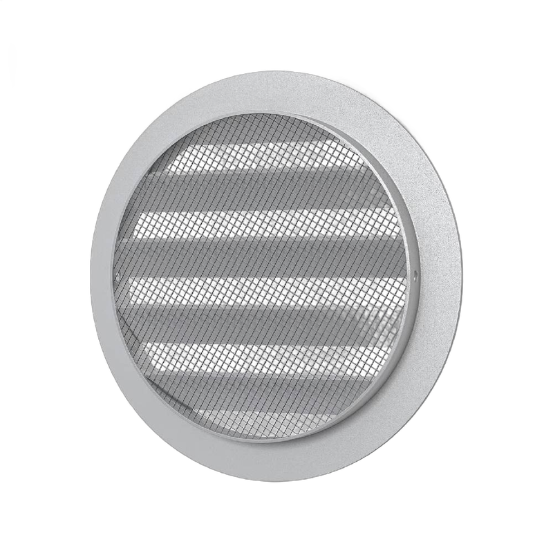 Grila transfer Venteurope 25RKM, aluminiu, rotunda, de exterior D250