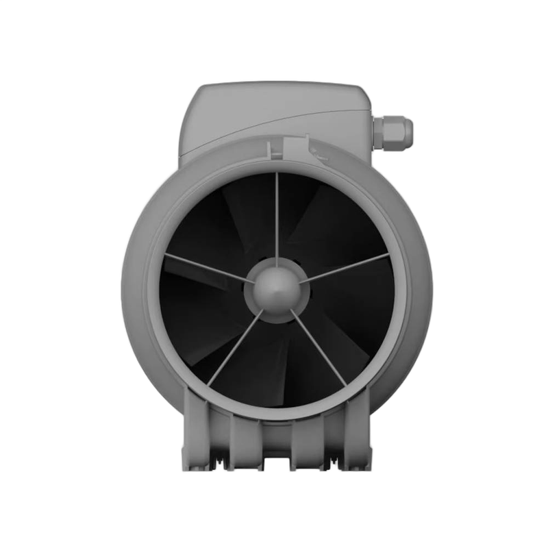 Ventilator Venteurope MONSOON 100 2SP, axial de tubulatura in linie D100