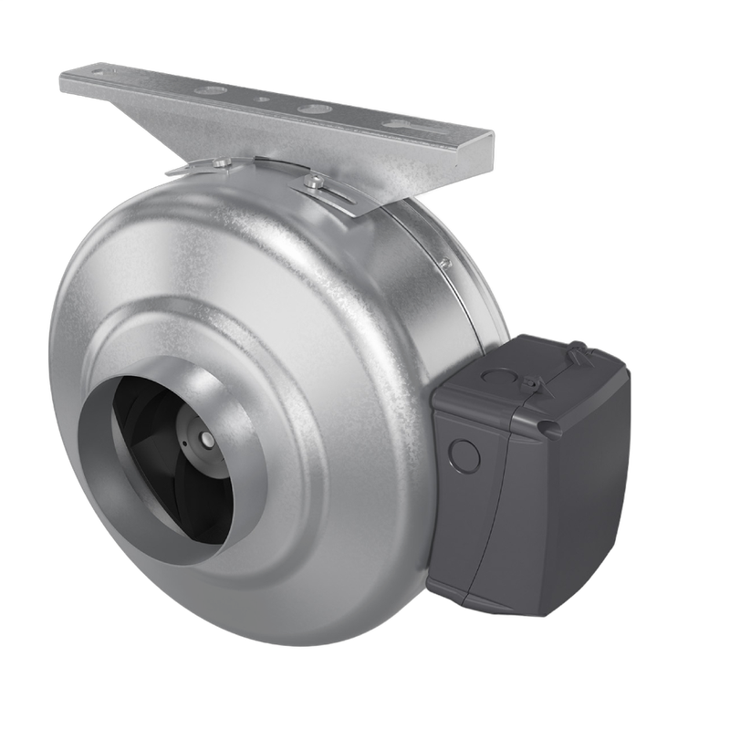 Ventilator Venteurope SQUAL GDF 200, centrifugal de tubulatura D200