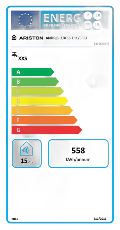 Boiler electric 15 l Ariston Andris LUX 15 U EU, sub chiuveta - imagine 5