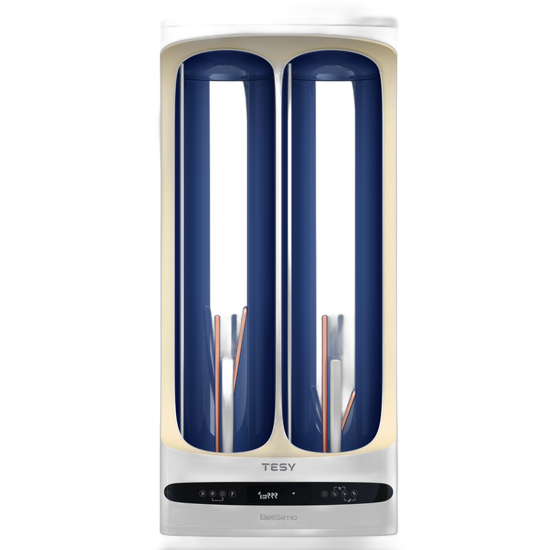 Boiler electric 50 l Tesy BelliSlimo, afisaj LCD, rezervor dublu - imagine 3