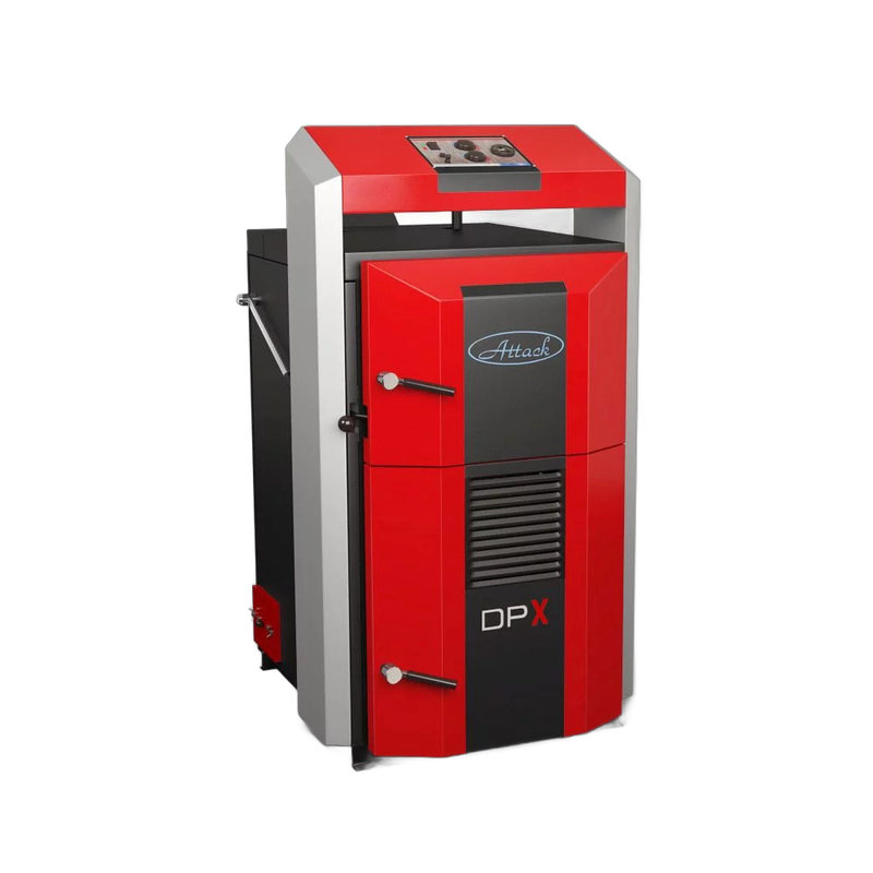 Cazan pe combustibil solid, cu gazeificare, ATTACK DPX STANDARD 25 kW - imagine principală