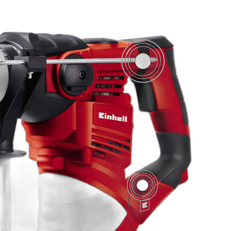 Ciocan rotopercutor SDS Plus, 1600 W, Einhell, TH-RH, 4 functii, cutie transport, gaurire max. in beton 32 mm - imagine 2