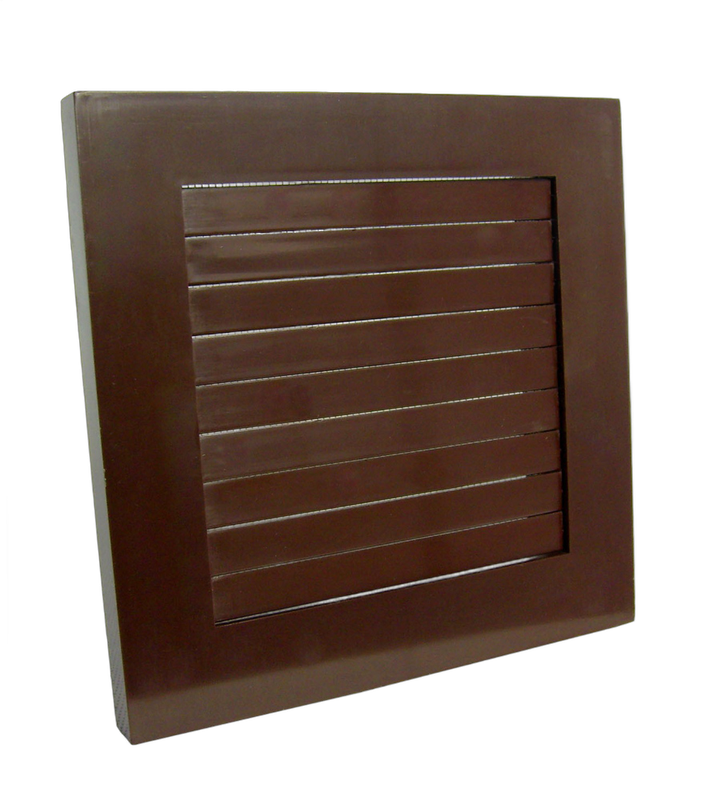 Grila ventilatie rectangulara cu jaluzele fir Dospel IMPERIO 80 /B - imagine principală