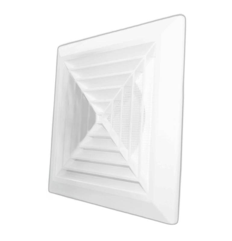 Grila ventilatie rectangulara cu plasa de insecte Dospel KKS 150 - imagine principală