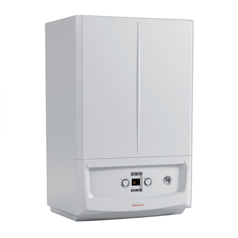 Centrala termica Immergas Victrix Zeus 32 1 l ERP 32 kW, boiler inox 45 litri, kit evacuare inclus - imagine principală