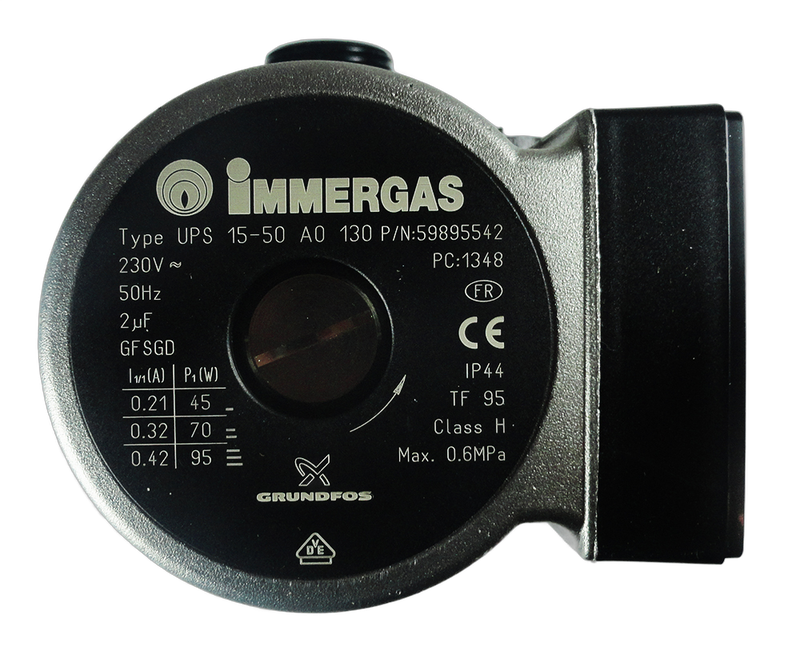 Pompa circulatie pentru centrala termica Immergas Eolo Mini, cod piesa 1.015561 (3.021396) - imagine principală