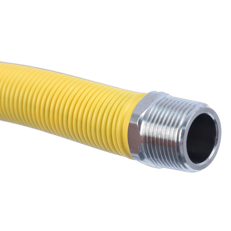 Racord extensibil gaz din inox Everline, 3/4 FI-FE, 40-80 cm - imagine 2