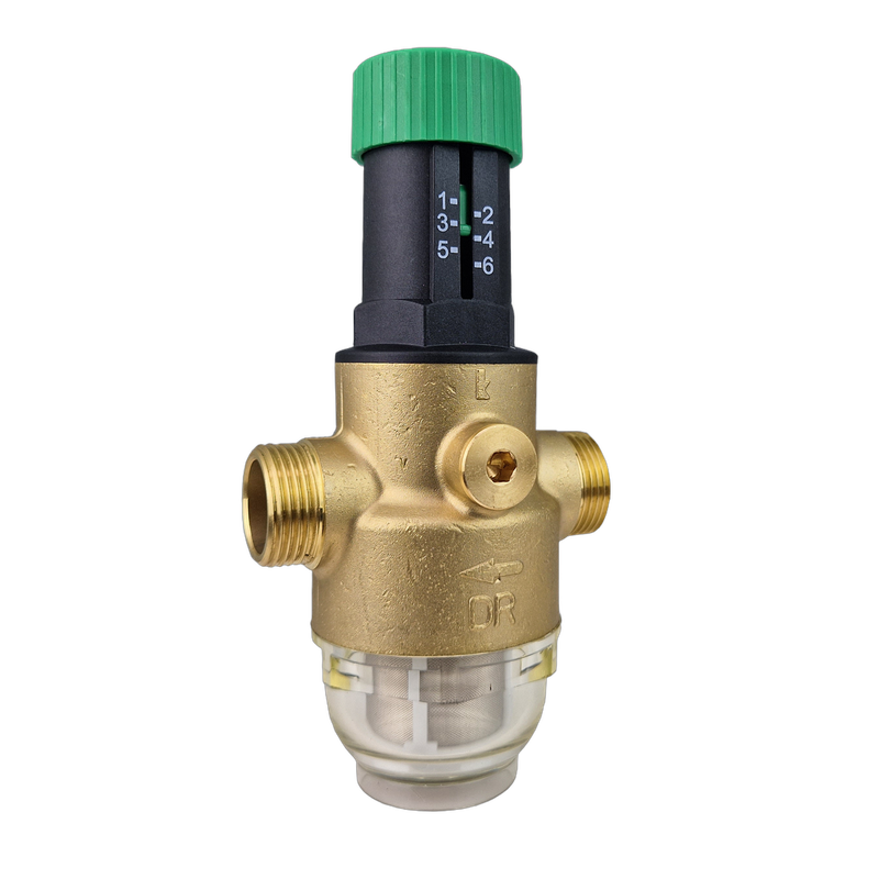 Reductor de presiune apa 3/4 Herz, filtru, manometru - imagine principală