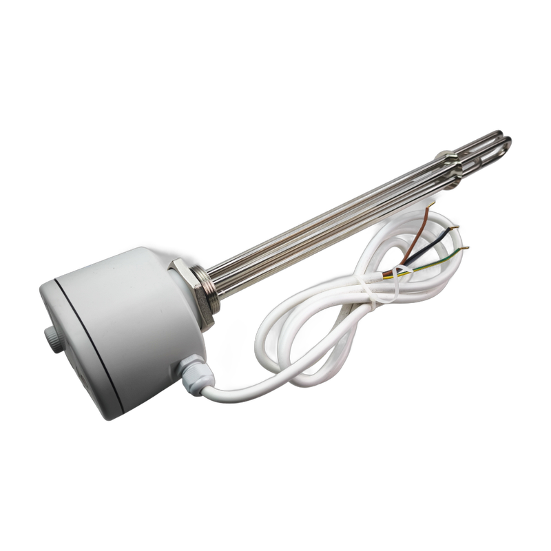 Rezistenta electrica cu termostat 1 1/2 4500W 400V Unival - poza perspectiva